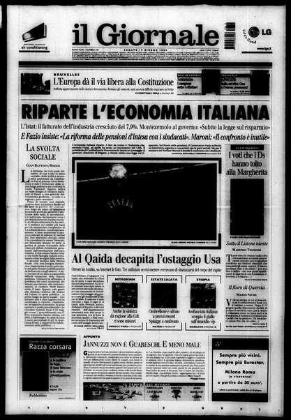 Il giornale : quotidiano del mattino